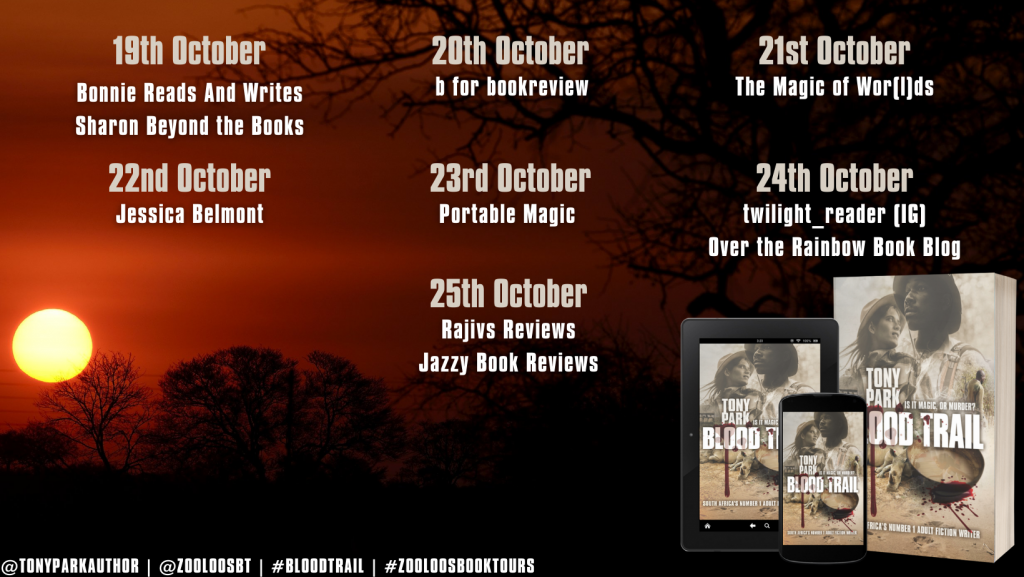 #AndThatsAWrap of Blood Trail by Tony Park @tonyparkauthor #BloodTrail #TonyPark  #ZooloosBookTours