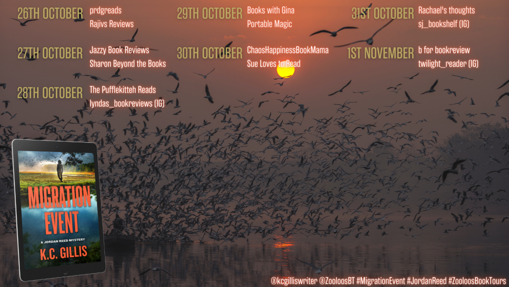 #AndThatsAWrap of Migration Event by K.C. Gillis @kcgilliswriter #MigrationEvent #KCGillis #ZooloosBookTours