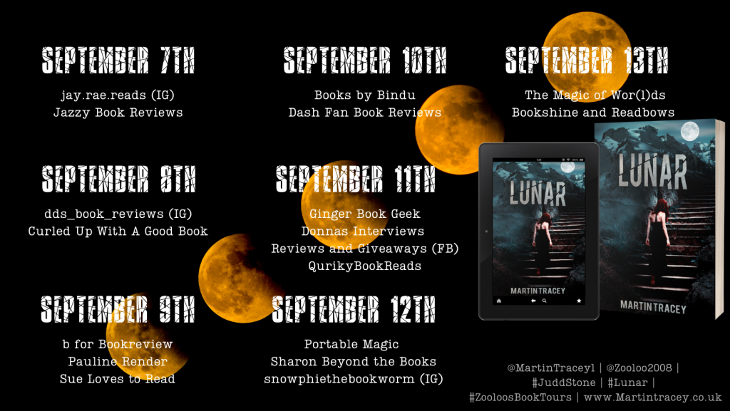 #AndThatsAWrap – #Lunar by Martin Tracey @MartinTracey1 #Lunar #BookTour #ZooloosBookTours