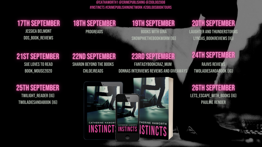 #AndThatsAWrap of #Instincts by Catherine Haworth @CatHaworth1 #CatherineHaworth #ZooloosBookTours