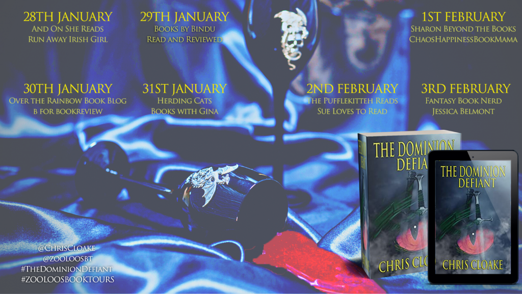 #AndThatsAWrap of #TheDominionDefiant by Chris Cloake @ChrisCloake #ZooloosBookTours