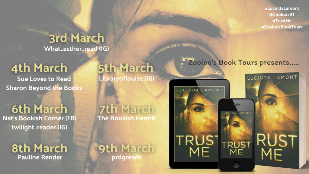 #AndThatsAWrap of Trust Me By Lucinda Lamont #LucindaLamont #TrustMe #ZooloosBookTours