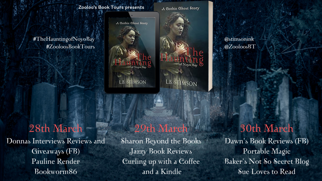 #AndThatsAWrap of The Haunting Of Noyo Bay by L.B. Stimson @stimsonink #TheHauntingOfNoyoBay #LBStimson #ZooloosBookTours