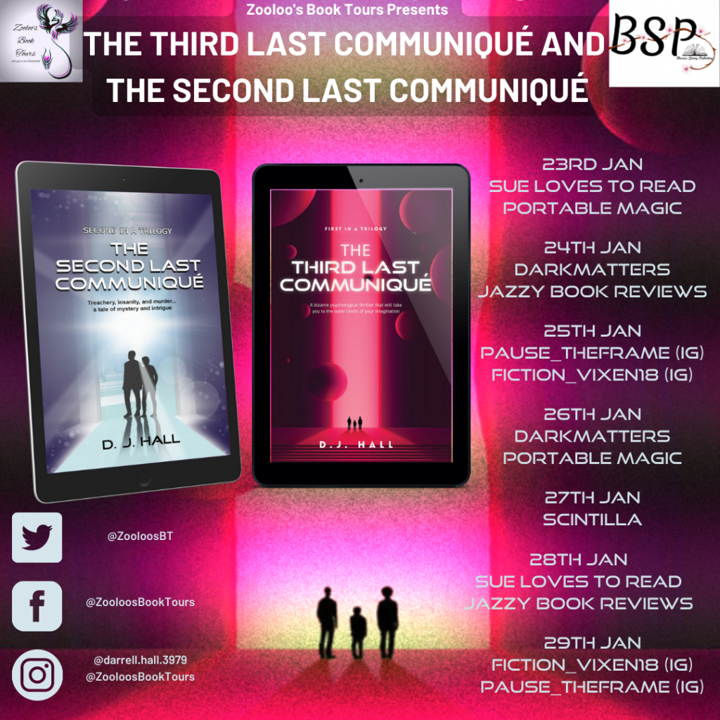 And That’s A Wrap – The Third Last Communiqué and The Second Last Communiqué by D.J. Hall @blossomspring3 #TheThirdLastCommunique #TheSecondLastCommunique #ZooloosBookTours