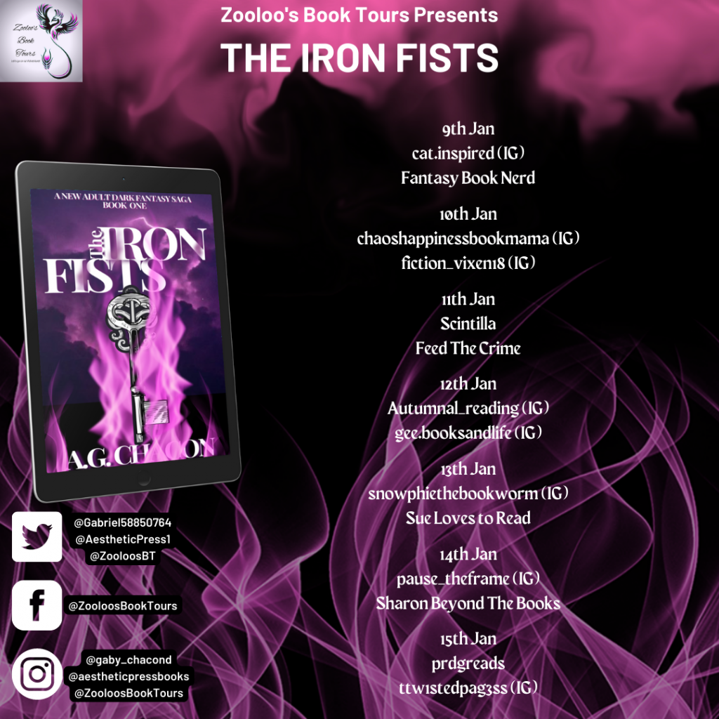 And That’s A Wrap – The Iron Fists by A.G. Chacon @Gabriel58850764 @AestheticPress1 #TheIronFists #ZooloosBookTours