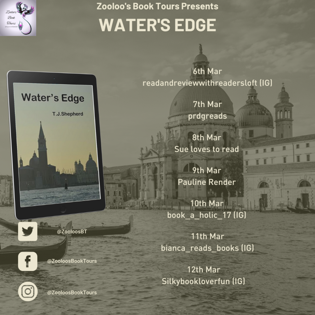 And That’s A Wrap of Water’s Edge by TJ Shepherd #TJShepherd #OrchardPublishing #WatersEdge #ZooloosBookTours
