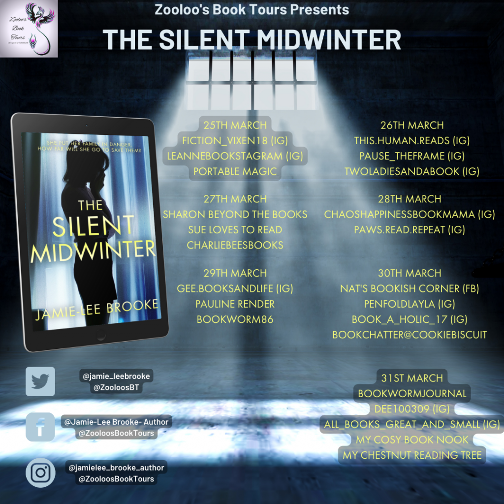 And That’s A Wrap of The Silent Midwinter by Jamie-Lee Brooke @Jamie_LeeBrooke #TheSilentMidwinter #ZooloosBookTours