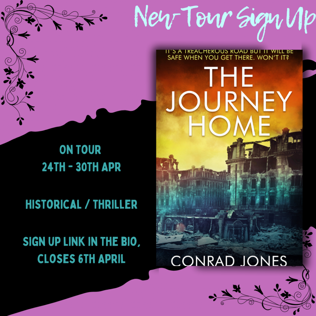 *New Tour* – The Journey Home by Conrad Jones @ConradJones @RedDragonBooks #TheJourneyHome #ZooloosBookTours