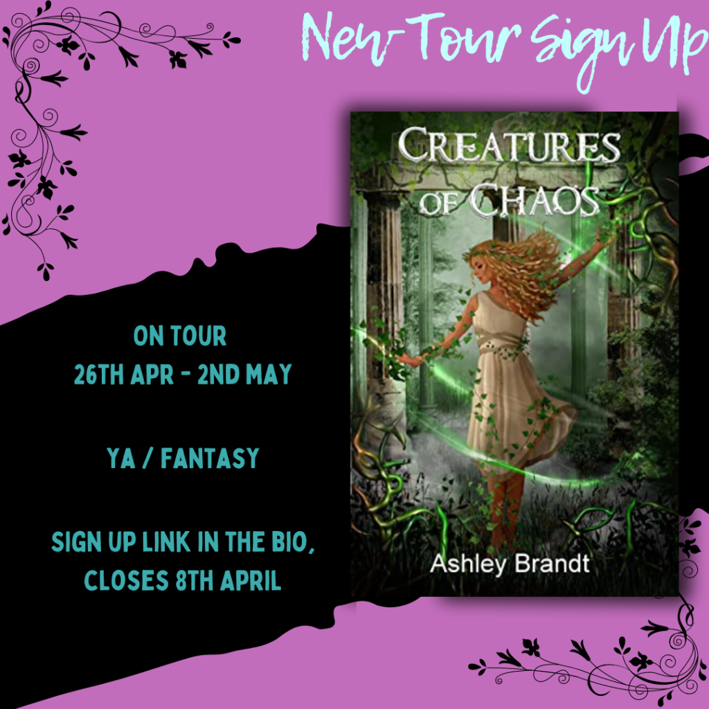 *New Tour* – Creatures of Chaos by Ashley Brandt @BrandtB95480105 @BlossomSpring3 #CreaturesOfChaos #ZooloosBookTours