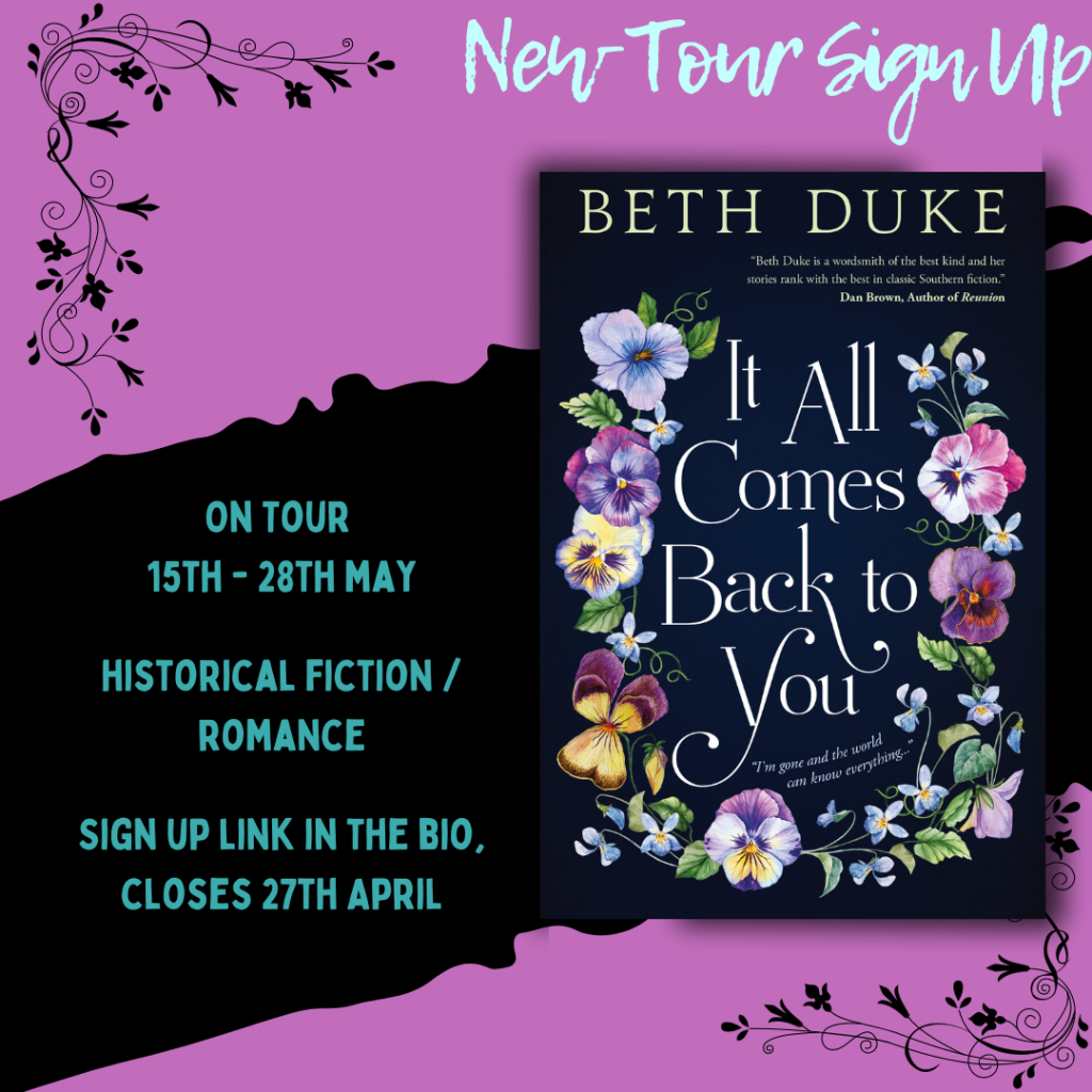 *New Tour* – Double Tour for It All Comes Back To You and Dark Enough To See The Stars by Beth Duke #BethDuke #ItAllComesBackToYou #DarkEnoughToSeeTheStars #ZooloosBookTours