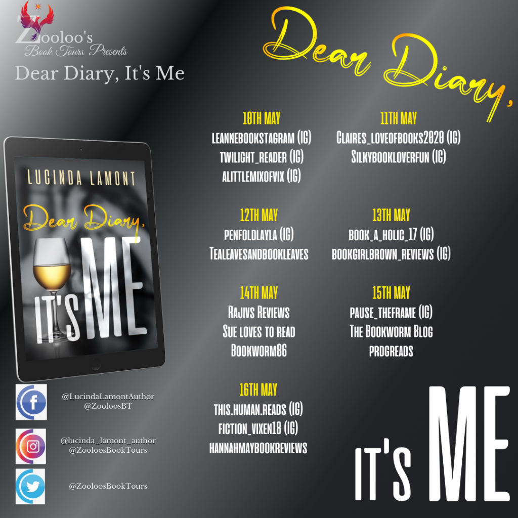 And That’s A Wrap of Dear Diary, it’s Me by Lucinda Lamont #LucindaLamont @NextChapterPB #DearDiaryitsMe #ZooloosBookTours