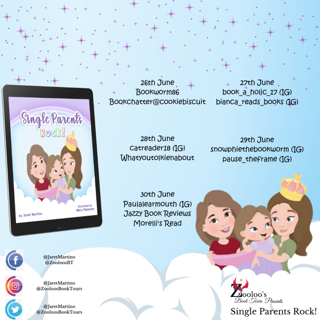 Starting Soon – Single Parents Rock! By Jaret Martino @JaretMartino #SingleParentsRocks #ZooloosBookTours