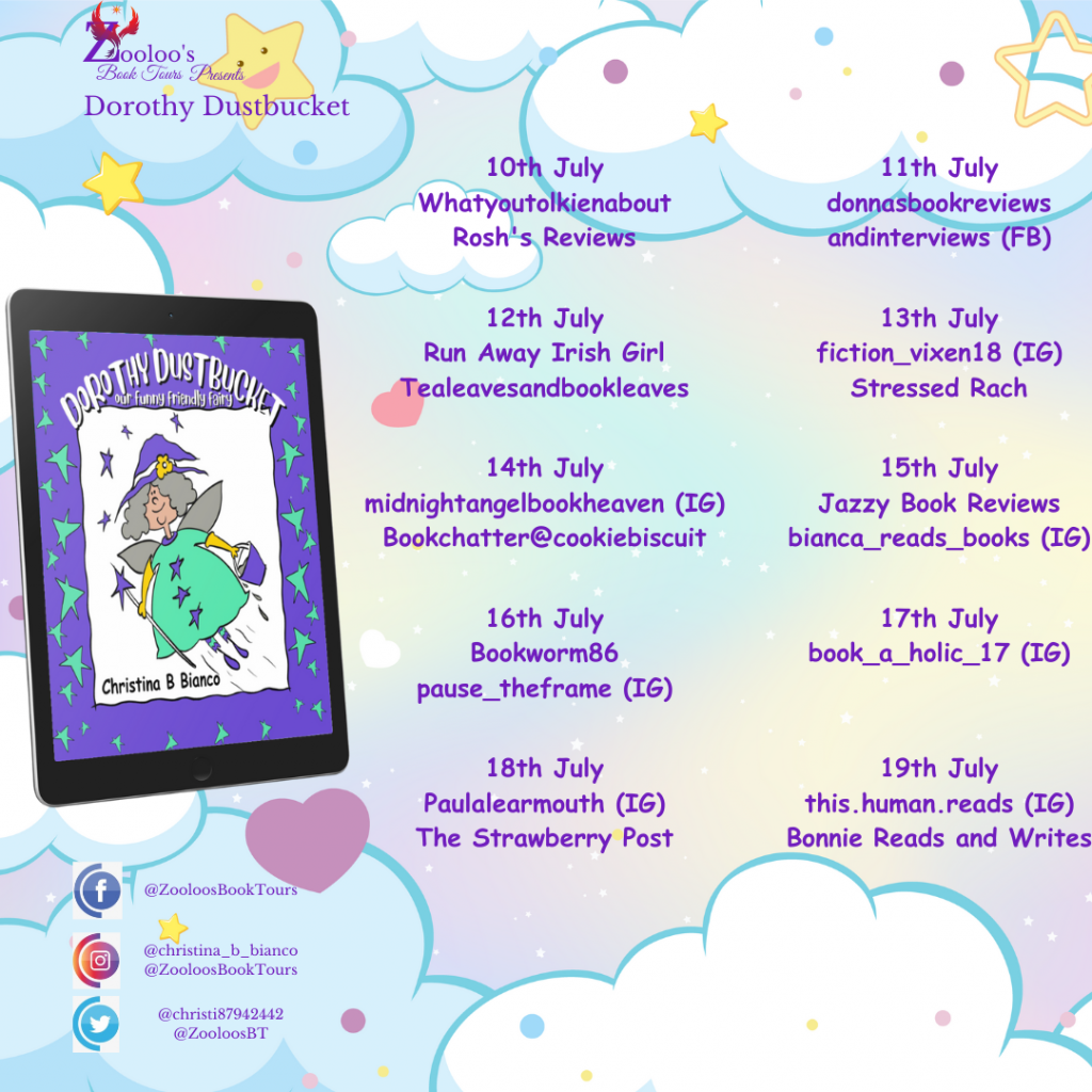 Starting Soon – Dorothy Dustbucket by Christina B Bianco @christi87942442 #DorothyDustbucket #ZooloosBookTours