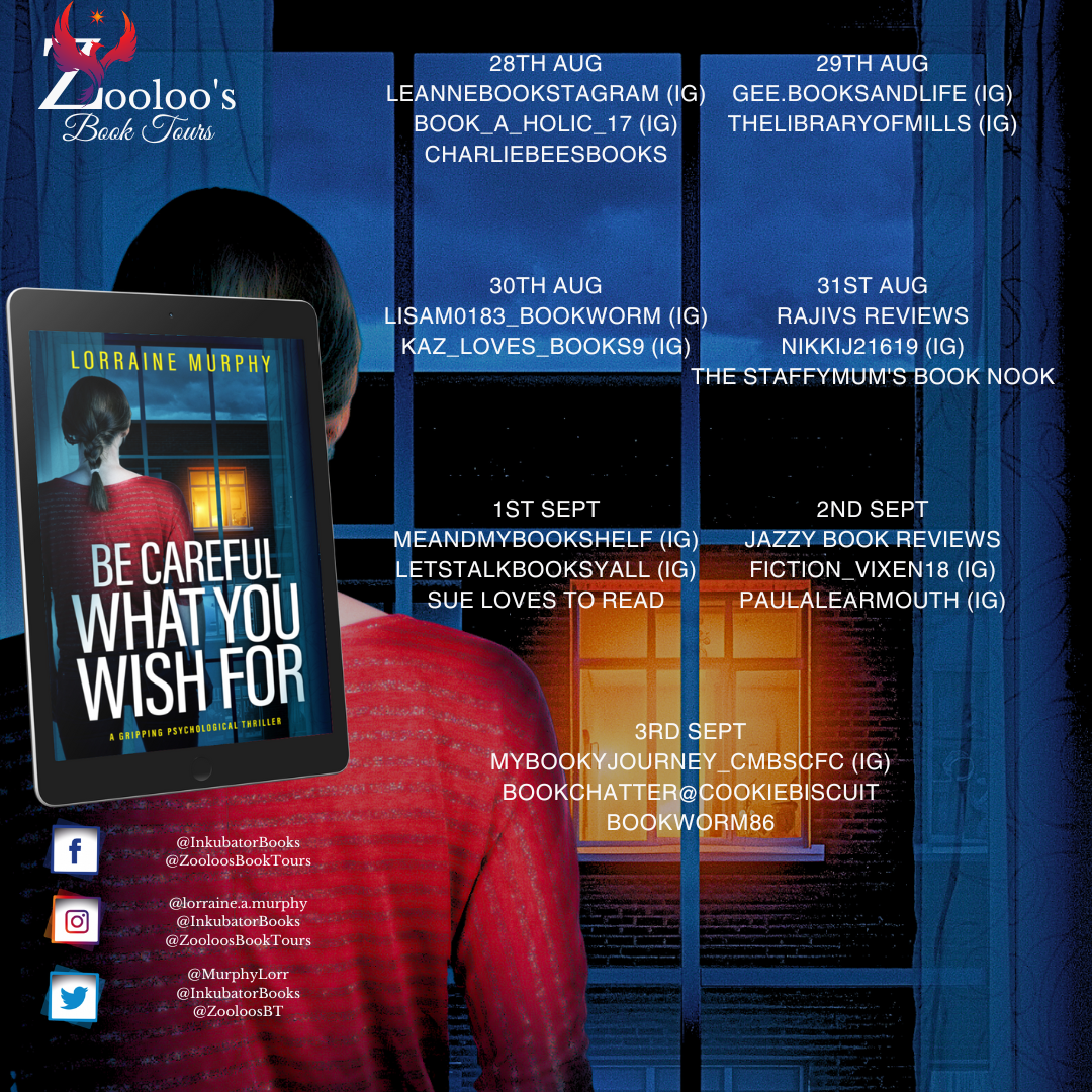 Starting Soon – Be Careful What You Wish For by Lorraine Murphy ...