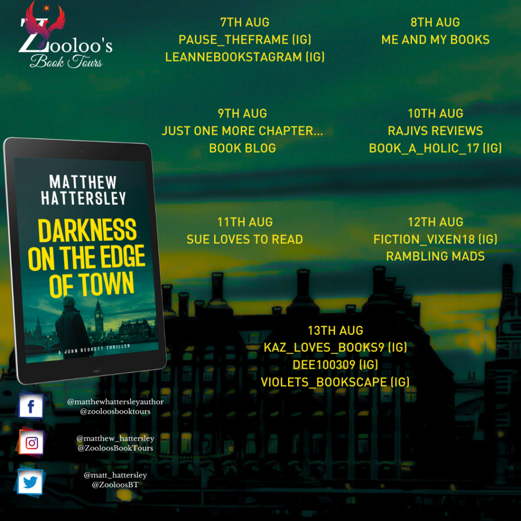 Starting Soon – Darkness on the Edge of Town by Matthew Hattersley @matt_hattersley #DarknessOnTheEdgeofTown  #ZooloosBookTours