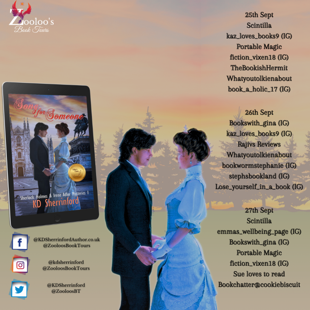 Starting Soon – Song For Someone and Christmas at Saporis by KD Sherrinford @KDSherrinford #SongForSomeone #ChristmasAtTheSaporis  #ZooloosBookTours