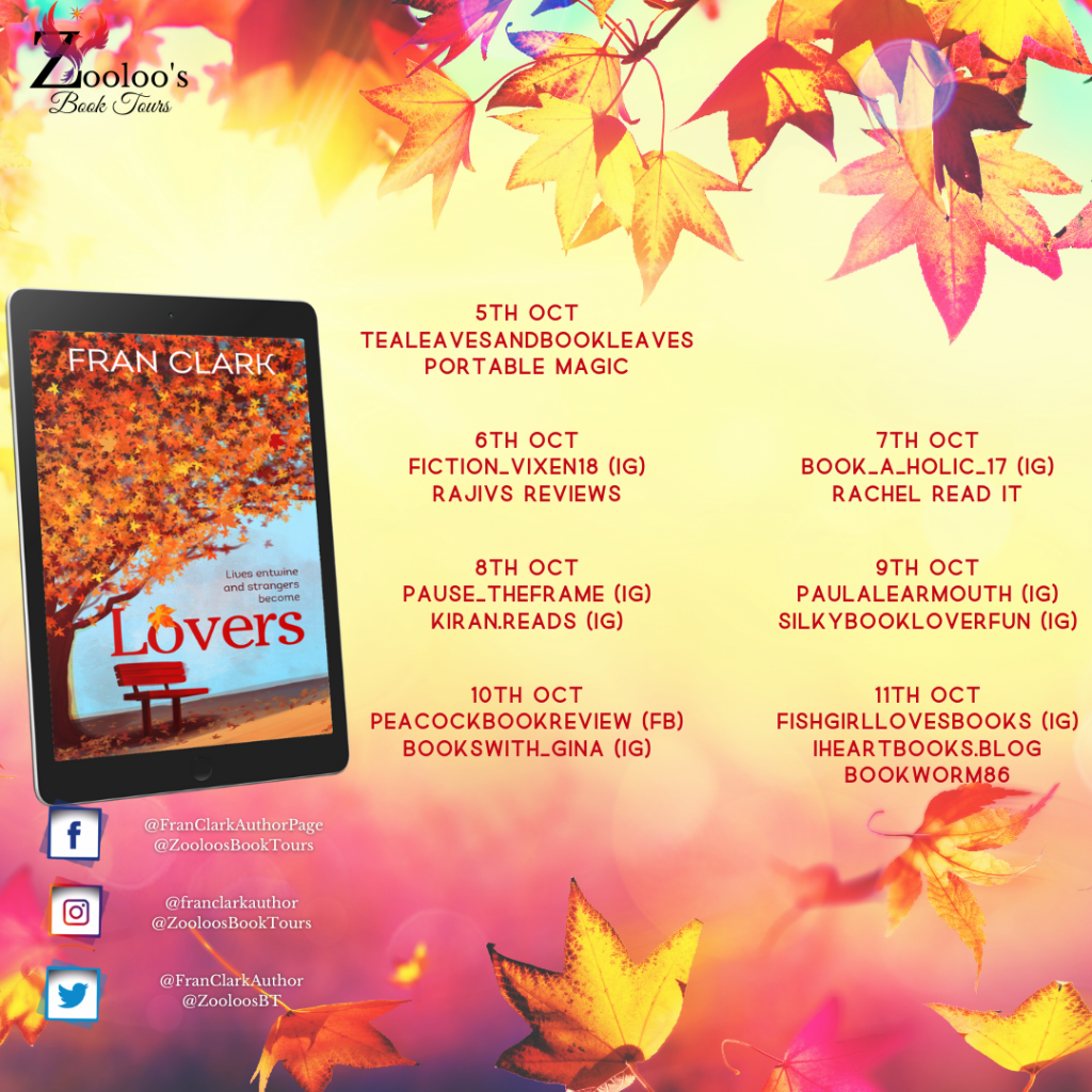Starting Soon – Lovers by Fran Clark @FranClarkAuthor #Lovers #ZooloosBookTours