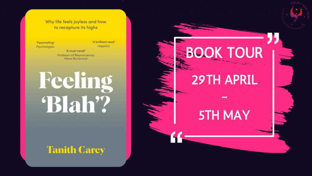 BOOK TOUR WRAP : Feeling ‘Blah’? by Tanith Carey