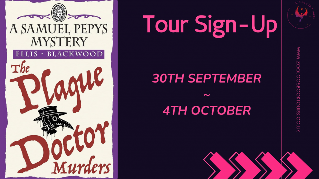 TOUR SIGN-UP: The Plague Doctor Murders by Ellis Blackwood