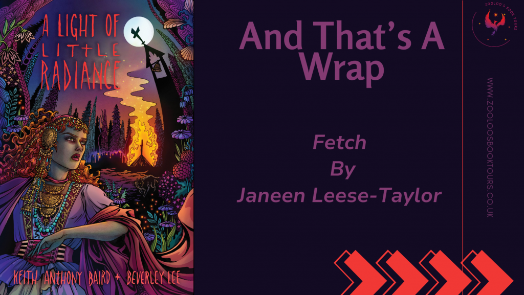 BOOK TOUR WRAP : A Light of Little Radiance by Keith Anthony Baird and Beverley Lee