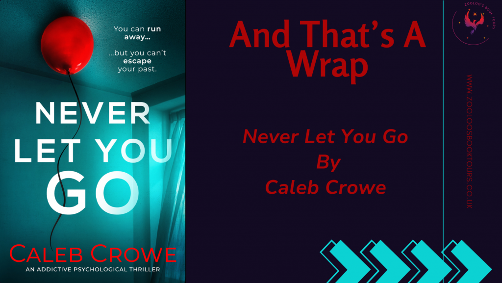 BOOK TOUR WRAP : Never Let You Go by Caleb Crowe