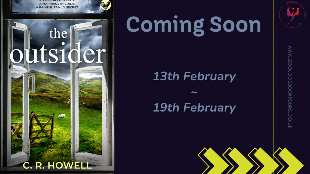COMING SOON : The Outsider by C.R Howell