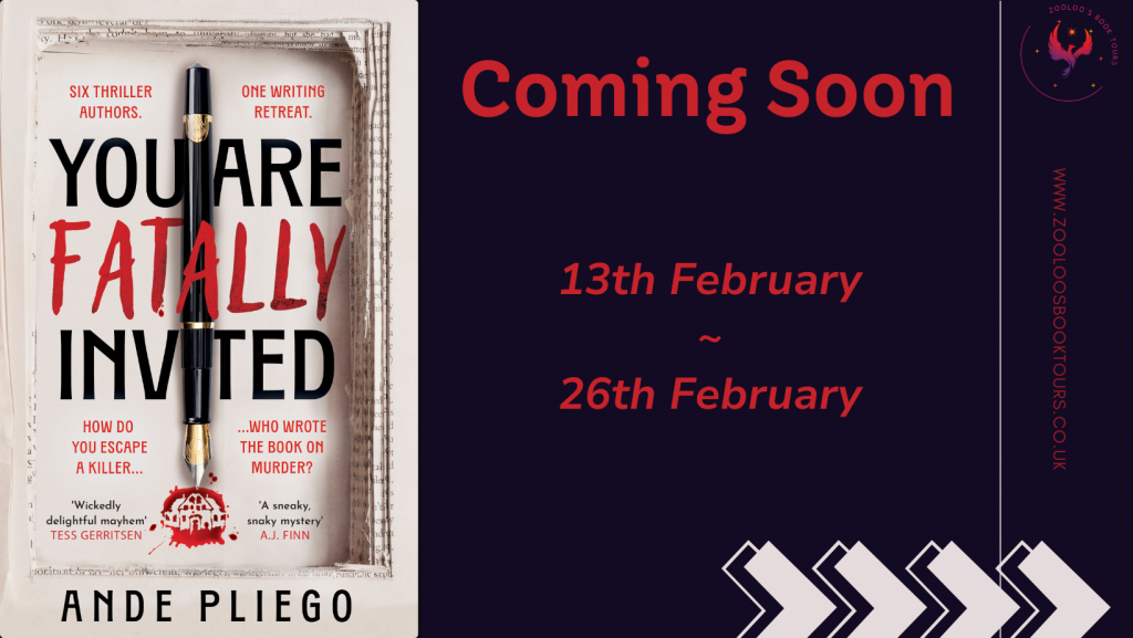 COMING SOON : You Are Fatally Invited by Ande Pliego