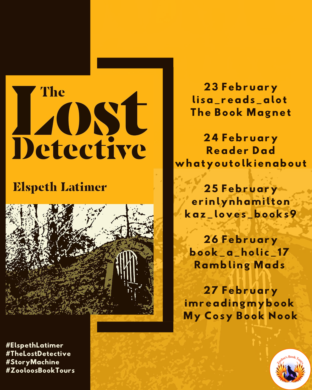 The Lost Detective Tour Poster