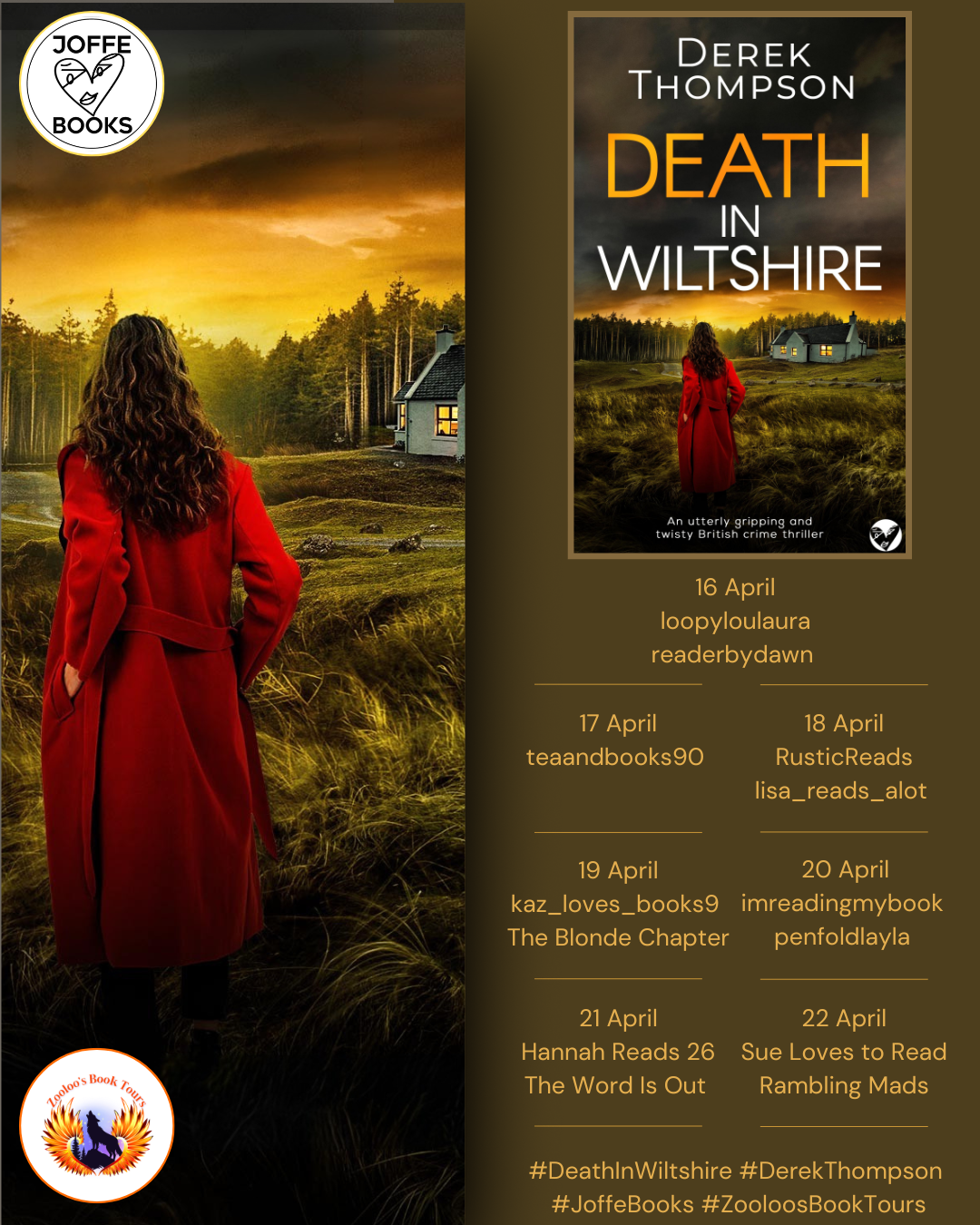 Death in Wiltshire Tour Poster