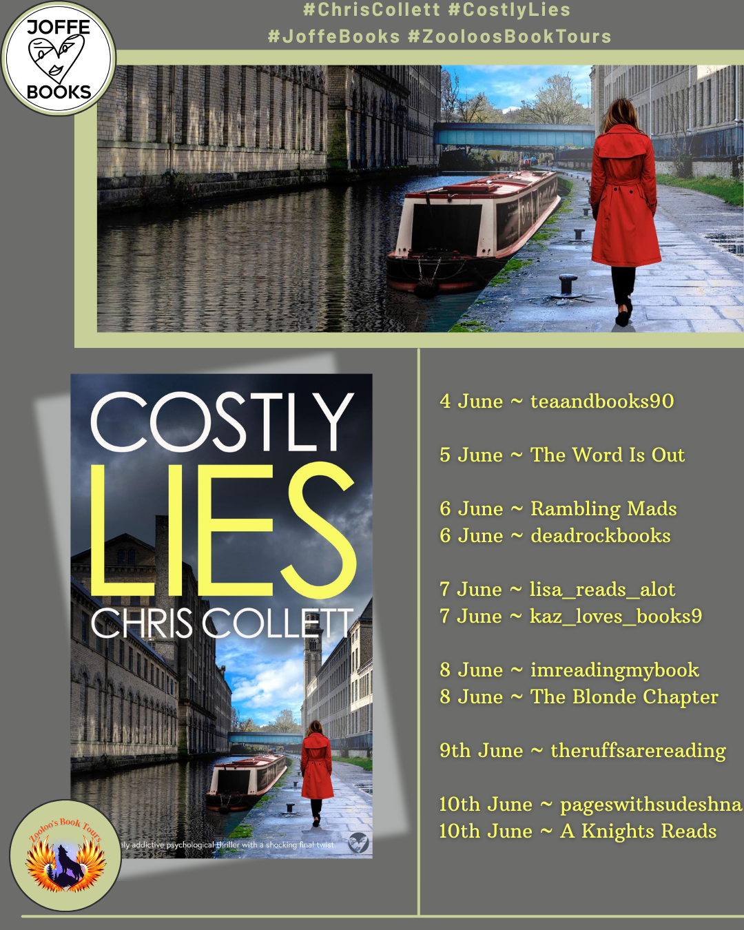 Costly Lies Tour Poster