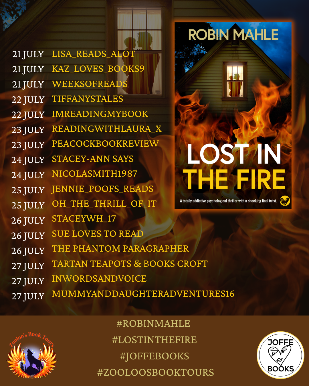 Lost in the Fire Tour Poster