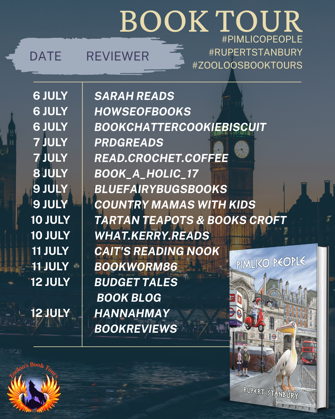Pimlico People Tour Poster