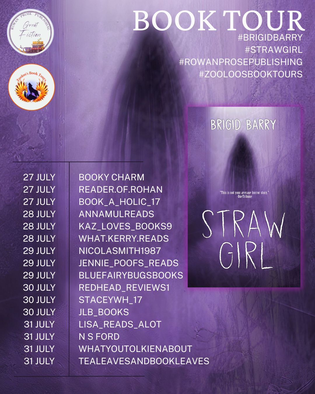 Straw Girl Tour Poster