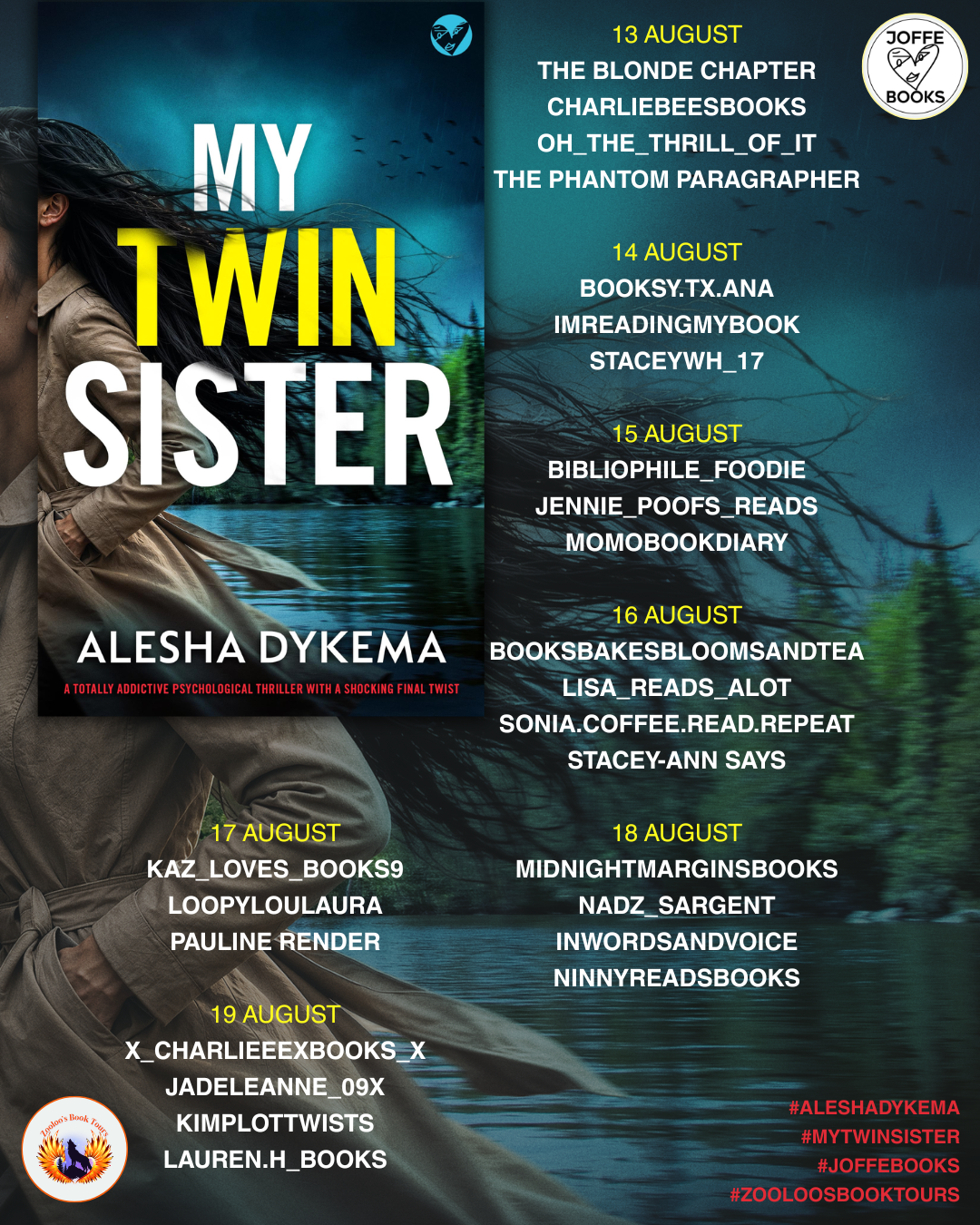 My Twin Sister Tour Poster