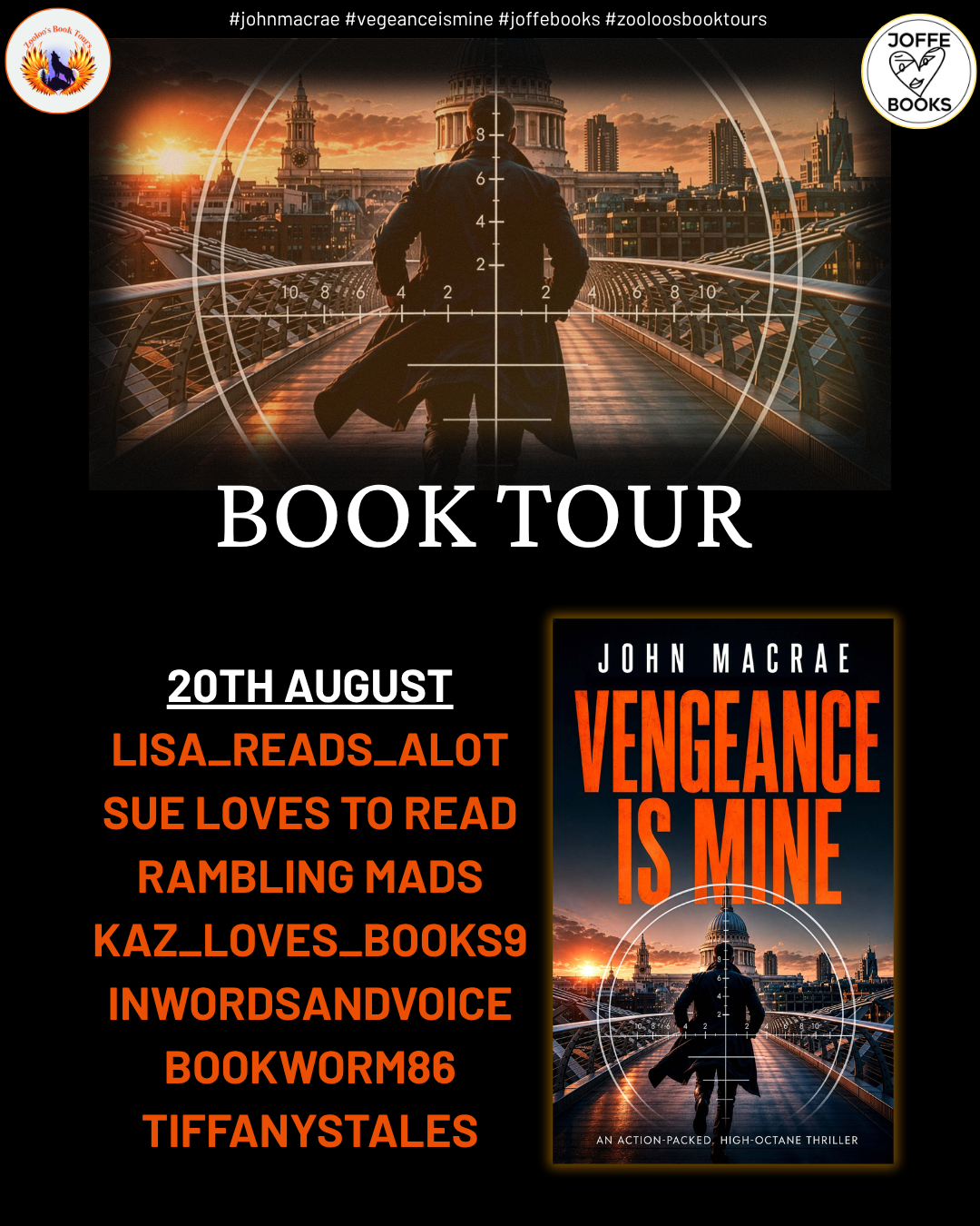 Vengeance is Mine Tour Poster